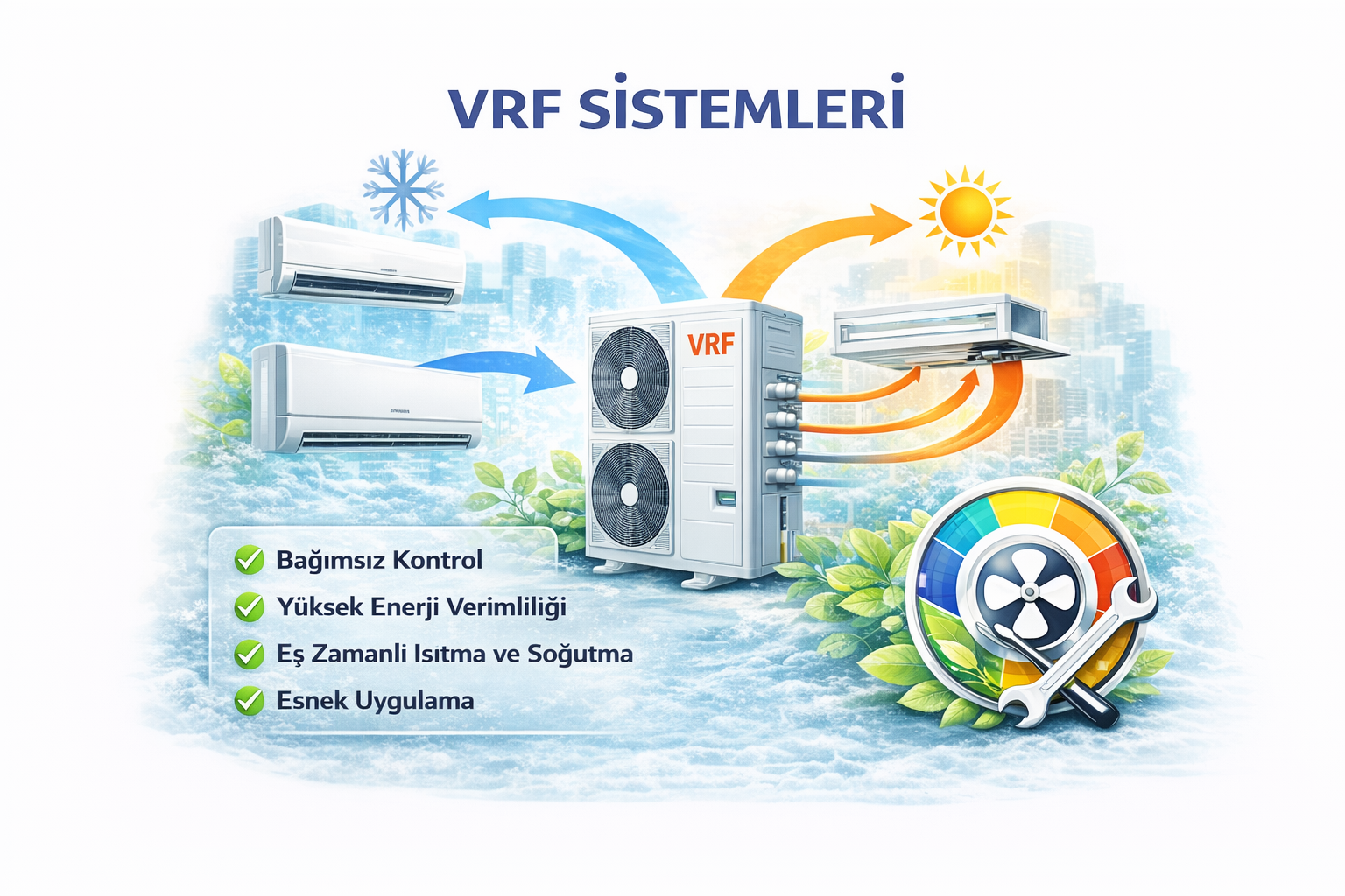 VRF Sistemleri Nedir?